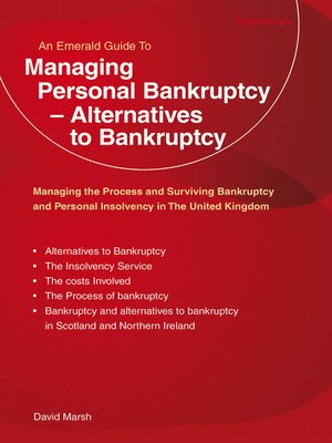 cover image of Managing Personal Bankruptcy - Alternatives to Bankruptcy